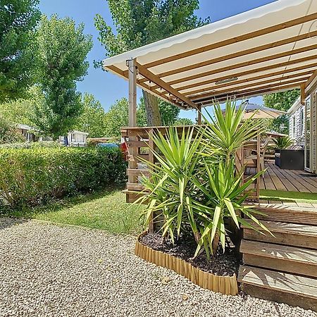 Grand Mobil Home 3Chbr 2Sdb Camping La Carabasse Vias Buitenkant foto