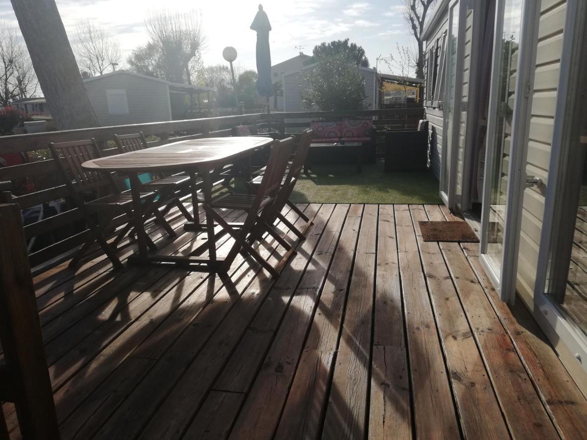 Grand Mobil Home 3Chbr 2Sdb Camping La Carabasse Vias Buitenkant foto