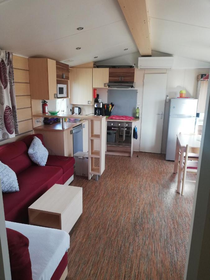 Grand Mobil Home 3Chbr 2Sdb Camping La Carabasse Vias Buitenkant foto